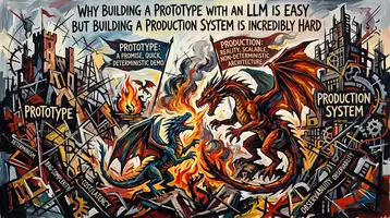 Why Building a Prototype with an LLM is Easy But Building a Production System is Incredibly Hard